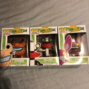 Ahh Real Monsters Funko Pop Set